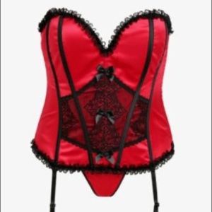 Red Torrid corset